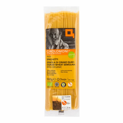 Těstoviny špagety semolinové 1,7 mm 500 g BIO GIROLOMONI.jpg
